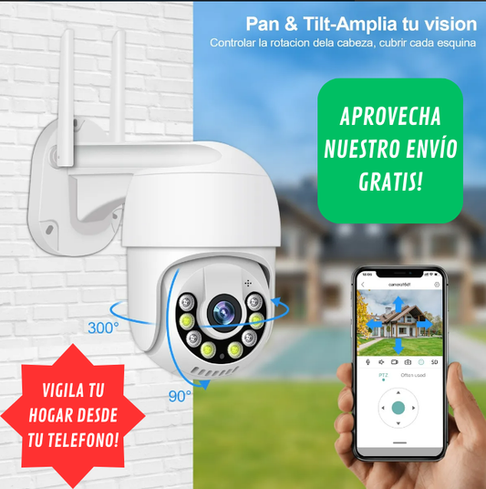 ¡Cámara de seguridad Giratoria FULL COLOR!